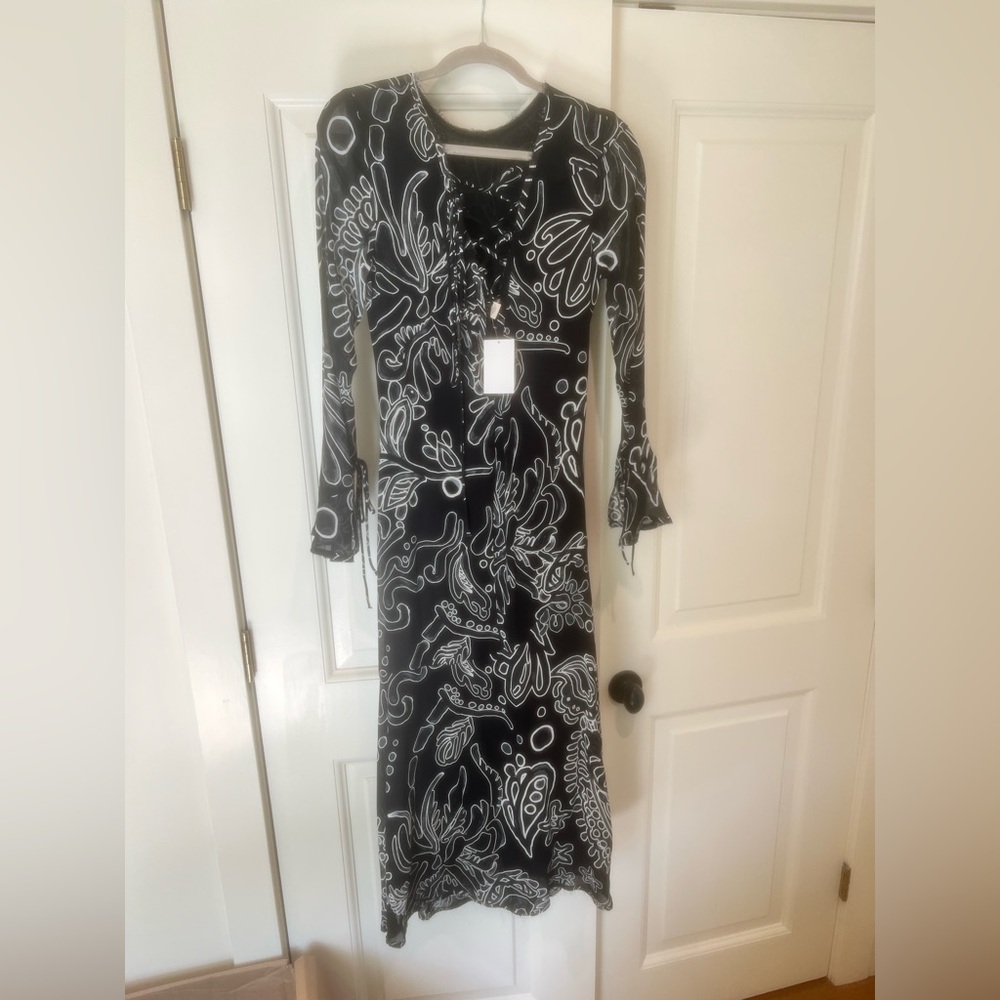 H&M printed dress